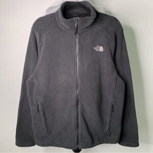 The North Face Men's Black Fleece Full Zip Jacket Size Large